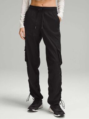 Lululemon 2025 Dance Studio Pant Cargo Relaxed-Fit Mid-Rise Cargo Black XL